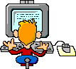 Crazy computerman